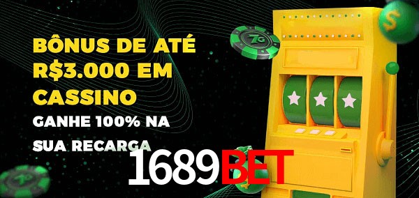 1689Bet melhor bônus de depósito